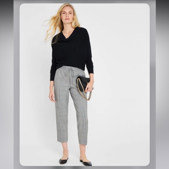 Club Monaco Plaid Tailored Jogger, SZ. 00 - Picture 6 of 6